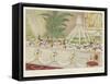 A Wedding Breakfast Table-null-Framed Stretched Canvas