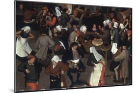 A Wedding Dance in an Interior-Pieter Bruegel the Elder-Mounted Giclee Print