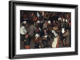 A Wedding Dance in an Interior-Pieter Bruegel the Elder-Framed Giclee Print