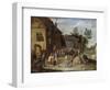 A Wedding Feast in the Courtyard of a Village Inn-Jan van Kessel the Elder-Framed Giclee Print