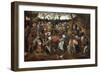 A Wedding Feast with Peasants Dancing-Pieter Bruegel the Elder-Framed Giclee Print