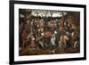 A Wedding Feast with Peasants Dancing-Pieter Bruegel the Elder-Framed Giclee Print