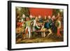 A Wedding Feast-Pieter Brueghel the Younger-Framed Giclee Print