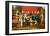 A Wedding Feast-Pieter Brueghel the Younger-Framed Giclee Print