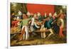 A Wedding Feast-Pieter Brueghel the Younger-Framed Giclee Print