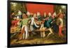 A Wedding Feast-Pieter Brueghel the Younger-Framed Giclee Print