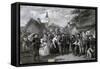 A Wedding in the Village-null-Framed Stretched Canvas