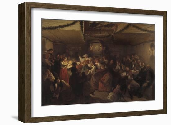 A Wedding Party from Vingåker, 1857-Josef Wilhelm Wallander-Framed Giclee Print