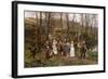 A Wedding Procession, 1879-Marie Francois Firmin-Girard-Framed Giclee Print