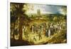 A Wedding Procession-Pieter Bruegel the Elder-Framed Giclee Print