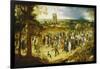 A Wedding Procession-Pieter Bruegel the Elder-Framed Giclee Print