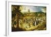 A Wedding Procession-Pieter Bruegel the Elder-Framed Giclee Print