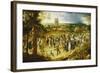 A Wedding Procession-Pieter Bruegel the Elder-Framed Giclee Print