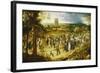 A Wedding Procession-Pieter Bruegel the Elder-Framed Giclee Print