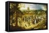 A Wedding Procession-Pieter Bruegel the Elder-Framed Stretched Canvas