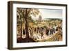 A Wedding Procession-Pieter Brueghel the Younger-Framed Giclee Print