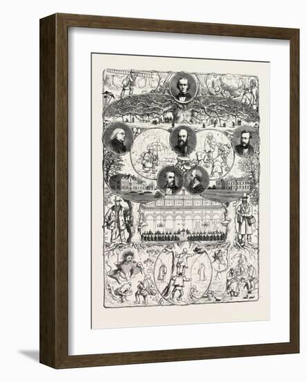 A Week with the Hereford Fungus Eaters: 1. the Fungology by Easy Steps. 2. Dr. Bull-null-Framed Giclee Print