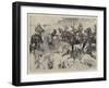 A Welcome Messenger, How the First News Was Brought from Ladysmith-Frank Craig-Framed Giclee Print