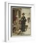 A Welcome Visitor-John Charlton-Framed Giclee Print