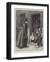 A Welcome Visitor-S.t. Dadd-Framed Giclee Print
