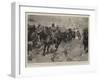 A Well-Aimed Boer Shell, an Incident in the Battle of Elands Laagte-Frank Craig-Framed Giclee Print