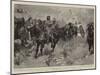 A Well-Aimed Boer Shell, an Incident in the Battle of Elands Laagte-Frank Craig-Mounted Giclee Print