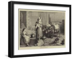 A Well at Hastings-Myles Birket Foster-Framed Giclee Print