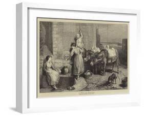 A Well at Hastings-Myles Birket Foster-Framed Giclee Print
