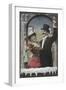 A Well-Dressed Couple Pictured Laughing-null-Framed Giclee Print