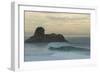 A Well Groomed Wave Breaks Unridden Somewhere Along The Big Sur Coastline-Daniel Kuras-Framed Photographic Print