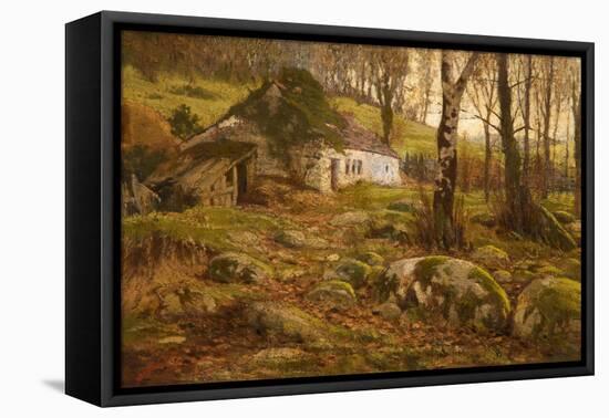 A Welsh Cottage, 1884-Buckley Ousey-Framed Stretched Canvas