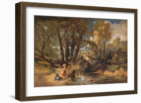 A Welsh Stream, 1843-William James Muller-Framed Giclee Print