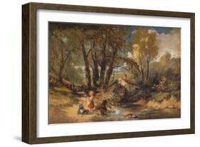 A Welsh Stream, 1843-William James Muller-Framed Giclee Print