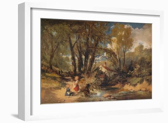 A Welsh Stream, 1843-William James Muller-Framed Giclee Print