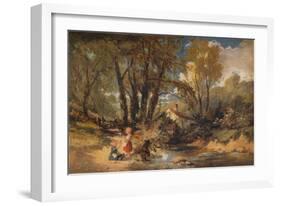 A Welsh Stream, 1843-William James Muller-Framed Giclee Print