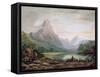 A Welsh Valley, 1819-John Varley-Framed Stretched Canvas