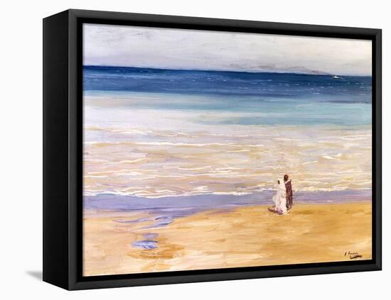 A West Wind-Sir John Lavery-Framed Stretched Canvas