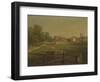 A Western View of Part of Westminster and Bird Cage Walk, from Mill House-George Arnald-Framed Giclee Print