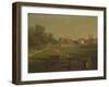 A Western View of Part of Westminster and Bird Cage Walk, from Mill House-George Arnald-Framed Giclee Print