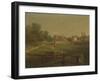 A Western View of Part of Westminster and Bird Cage Walk, from Mill House-George Arnald-Framed Giclee Print