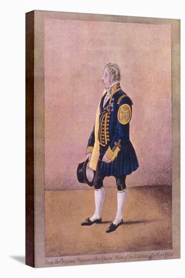 A Westminster Fireman in Uniform, C1800-null-Stretched Canvas