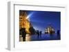 A Wet Evening in Red Square.-Jon Hicks-Framed Photographic Print