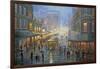 A Wet Evening - Sydney-John Bradley-Framed Giclee Print