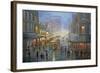 A Wet Evening - Sydney-John Bradley-Framed Giclee Print