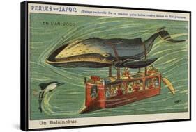 A Whale Bus in the Year 2000-null-Framed Stretched Canvas