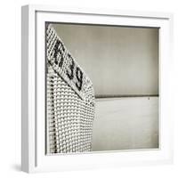 A Whicker Chair on the Beach-Katrin Adam-Framed Photographic Print