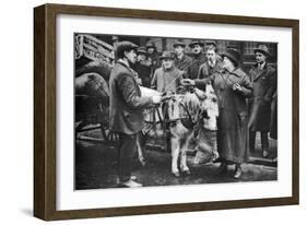 A Whip Woman, Covent Garden, London, 1926-1927-McLeish-Framed Giclee Print