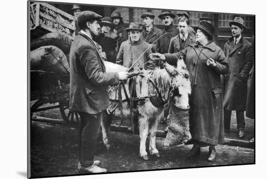 A Whip Woman, Covent Garden, London, 1926-1927-McLeish-Mounted Giclee Print