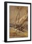 A Whirlwind of Sand in Sahara-null-Framed Giclee Print