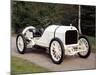 A White 1908 Benz Racer-null-Mounted Photographic Print